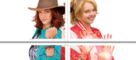 acht Blätter zum Bibi und Tina Poster basteln