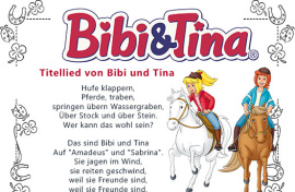 Bibi & Tina Titelsong, Originaltext, Introlied Bibi und Tina, zum Mitsingen