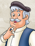 Der mürrische Mühenhofbauer aus der beliebten Kinderfilm-Serie Bibi und Tina