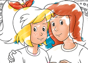 Bibi und Tina Motive zum Ausdrucken und Ausmalen