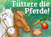 Bibi und Tina Spiel kostenlos Pferdefüttern