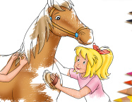 Kostenlos neue Bibi und Tina Motive ausdrucken und ausmalen
